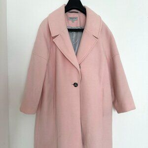 Light pink Calvin Klein Wool Coat